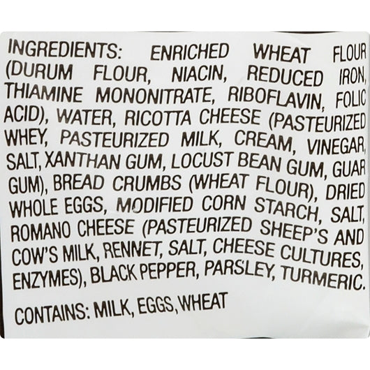 Celentano Cooked Mini Cheese Ravioli, 12 x 24 oz Case - DOT product image 6