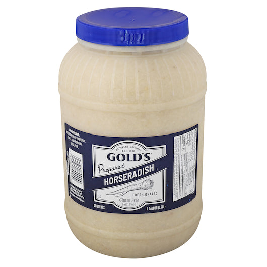 Golds White Horseradish Bulk, 4 x 1 GA Case - Condiments & Sauces