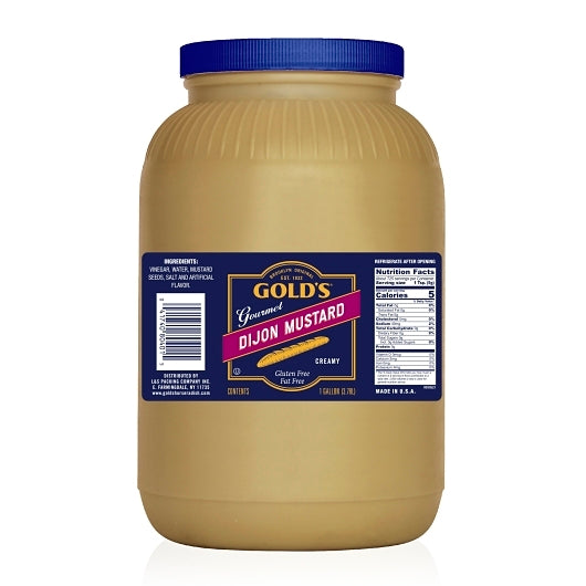 Golds Dijon Mustard Bulk, 4 x 1 GA Case - DOT product image 2