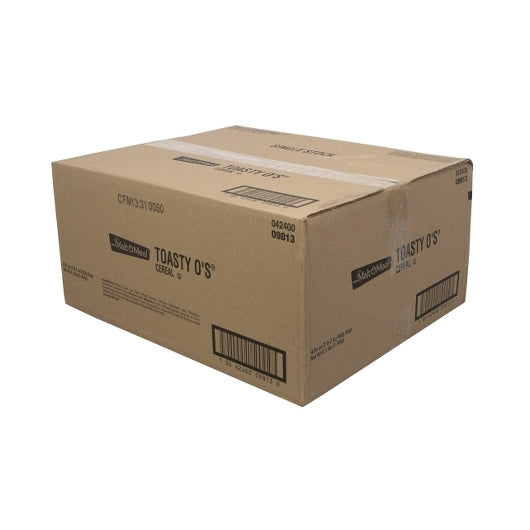 Malt O Meal Toasty O's, 4 x 34 oz Case - Breakfast Foods