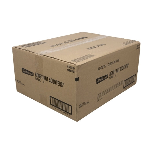 Malt O Meal Honey Scooters Cereal, 4 x 44 oz Case - Breakfast Foods