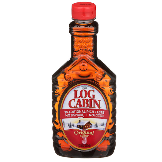 Log Cabin Original Syrup Bottle, 12 x 12 fl oz Case - DOT product image 2