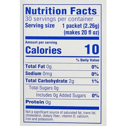 Crystal Light On The Go Iced Tea Beverage Mix, 4 x 30 x 2.26 GR Case - DOT product image 7