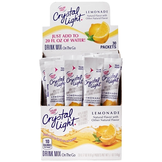 Crystal Light Kosher, Drink Lemonade On The Go, 4 x 30 x 0.17 oz Case - DOT product image 5