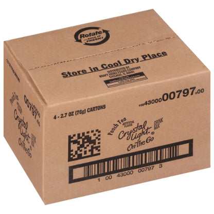 Crystal Light Peach Drink Mix Kosher,, 4 x 30 x 2.55 GR Case - DOT product image 7