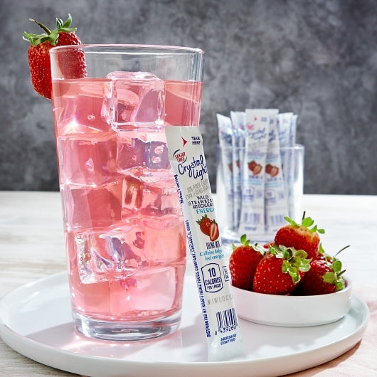 Crystal Light On The Go Wild Strawberry Energy Beverage Mix, 4 x 30 x 0.13 oz Case - DOT product image 8