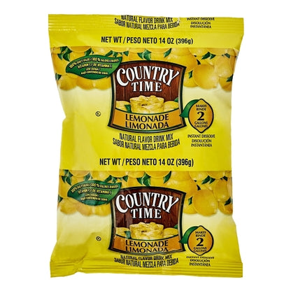Country Time Lemonade Beverage Mix, 15 x 396 GR Case - Beverages