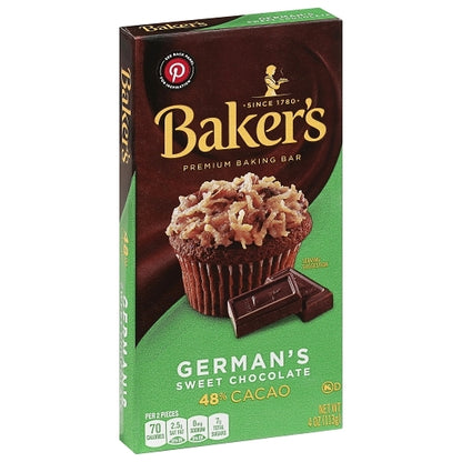 Baker's Er Chocolate German, 12 x 113 GR Case - Candy & Confections