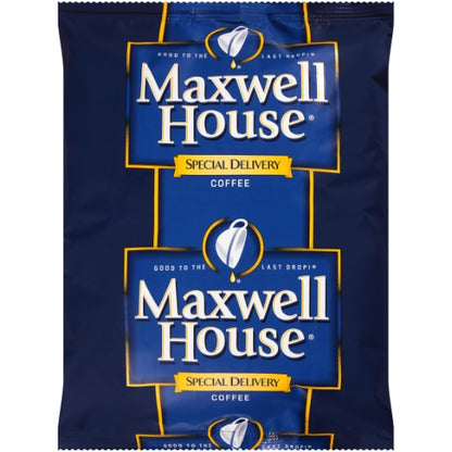 Maxwell House Coffee Special Delivery Ground Coffee, 112 x 1.8 oz Case - Coffee & Tea