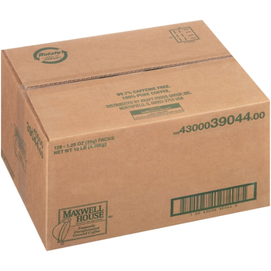 Maxwell House Decaffeinated Ground Coffee, 128 x 1.25 oz Case - DOT product image 5