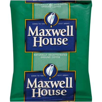Maxwell House Decaffeinated Ground Coffee, 96 x 1.7 oz Case - Coffee & Tea