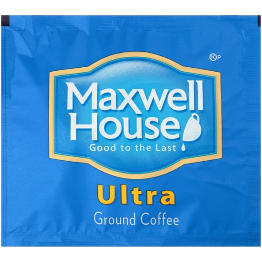 Maxwell House Coffee Ultra Ground Coffee, 100 x 0.4 oz Case - Coffee & Tea