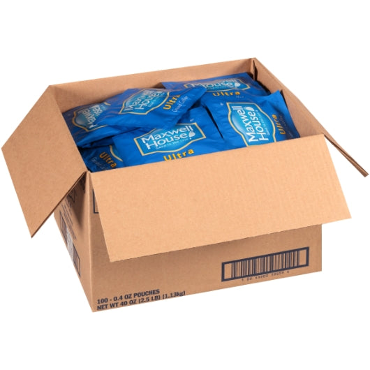 Maxwell House Coffee Ultra Ground Coffee, 100 x 0.4 oz Case - DOT product image 4
