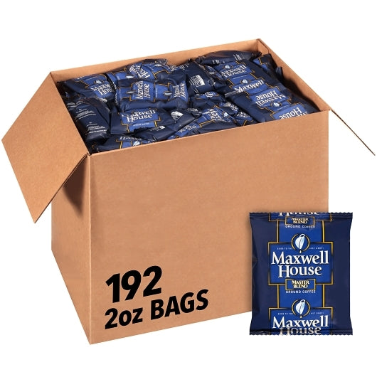 Maxwell House Coffee Regular Ground Coffee, 192 x 2 oz Case - Coffee & Tea