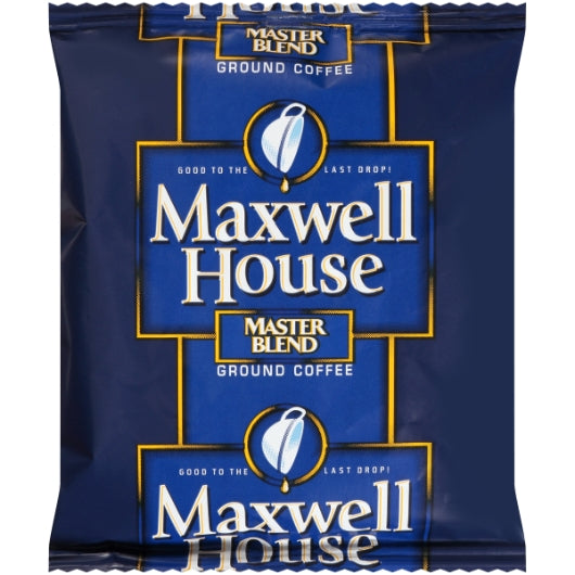 Maxwell House Coffee Master Blend Ground Coffee, 144 x 1.7 oz Case - Coffee & Tea