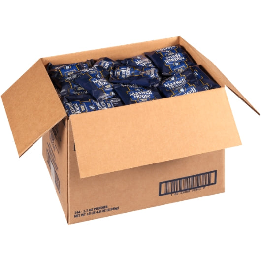 Maxwell House Coffee Master Blend Ground Coffee, 144 x 1.7 oz Case - DOT product image 4