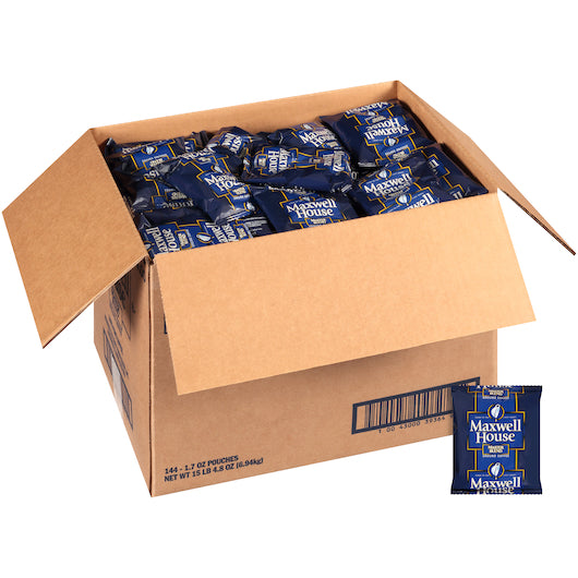 Maxwell House Coffee Master Blend Ground Coffee, 144 x 1.7 oz Case - DOT product image 7