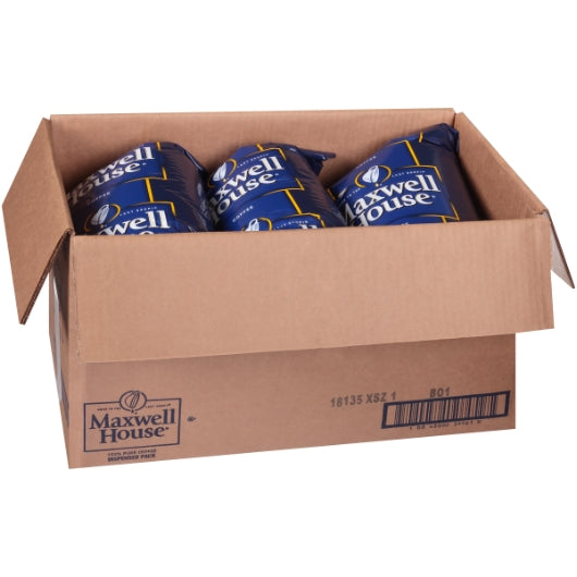 Maxwell House COFFEE REGULAR ROAST DISPENSER, 6 x 4 lb Case - DOT product image 4