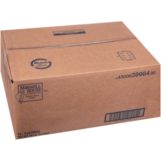Maxwell House Coffee Vending Whole Bean Coffee, 12 x 2 lb Case - DOT product image 5