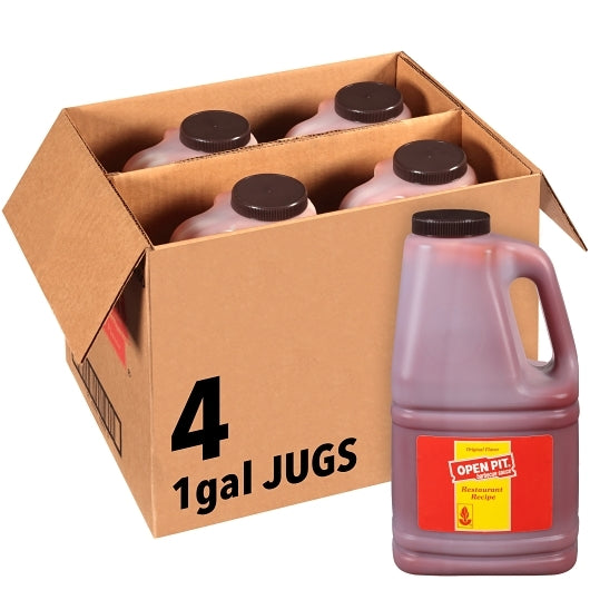 Open Pit Original BBQ Sauce Bulk, 4 x 3.78 LT Case - Condiments & Sauces