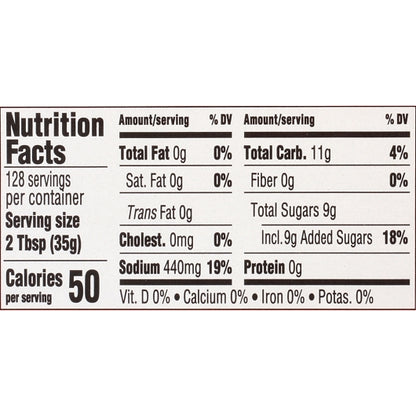 Open Pit Original BBQ Sauce Bulk, 4 x 3.78 LT Case - DOT product image 8