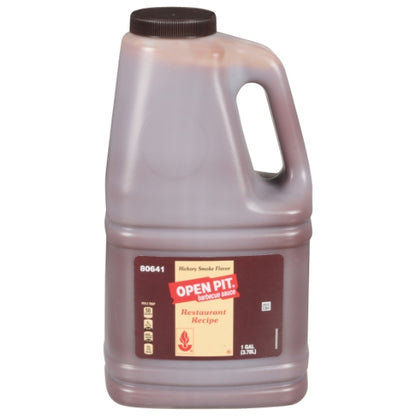 Open Pit Hickory BBQ Sauce Bulk, 4 x 1 GA Case - Condiments & Sauces