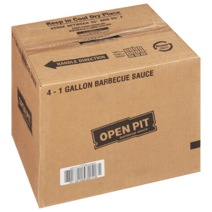 Open Pit Hickory BBQ Sauce Bulk, 4 x 1 GA Case - DOT product image 5
