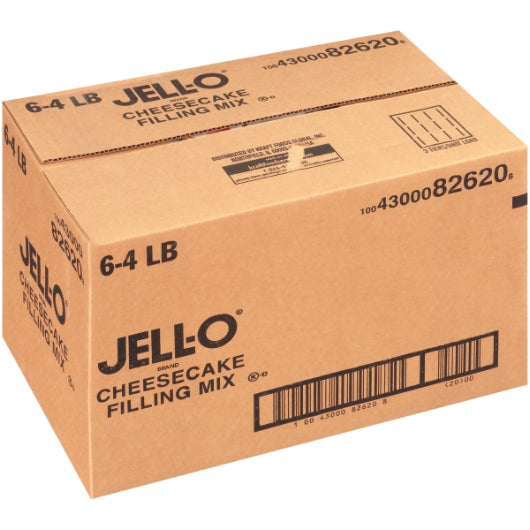 Kraft Heinz Jello Cheesecake Flavored Cake Mix, 6 x 4 lb Case - DOT product image 7