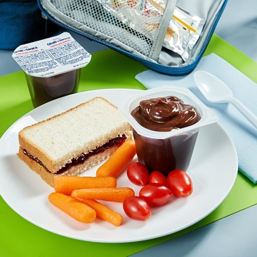 Handi Snacks Chocolate Cup Chocolate Pudding, 12 x 3.5 oz Case - DOT product image 3