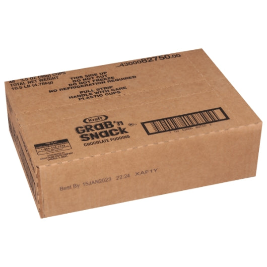 Handi Snacks Chocolate Cup Chocolate Pudding, 12 x 3.5 oz Case - DOT product image 5