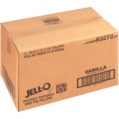 JELLO Instant Vanilla Flavored Instant Pudding Mix, 12 x 793 GR Case - DOT product image 6