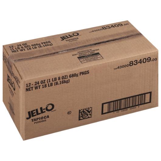 Jell-O Tapioca Pudding, 12 x 1.5 lb Case - DOT product image 6