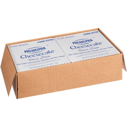 Philadelphia Classic Plain Cheesecake, 4 x 60 oz Case - DOT product image 4