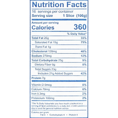 Philadelphia Classic Plain Cheesecake, 4 x 60 oz Case - DOT product image 7