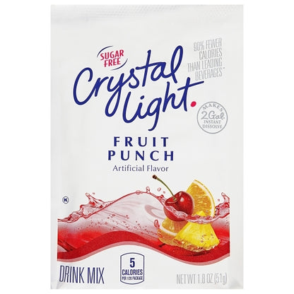 Crystal Light Fruit Punch Beverage Mix, 12 x 1.8 oz Case - DOT product image 5