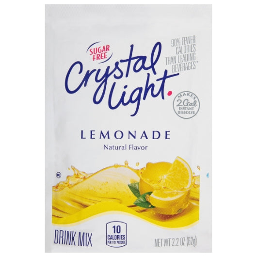 Crystal Light Lemonade Drink Mix, 12 x 62 GR Case - DOT product image 2