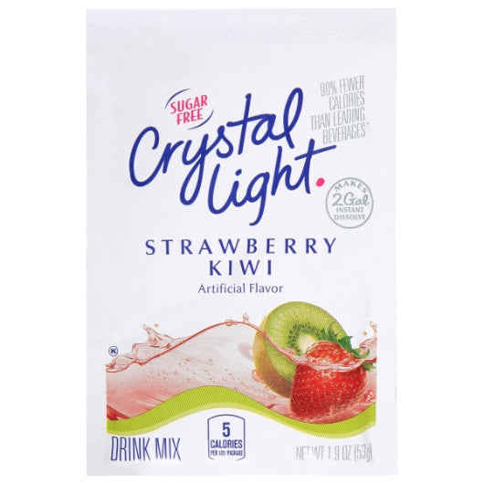 Crystal Light Strawberry Kiwi Beverage Mix, 12 x 53 GR Case - Beverages