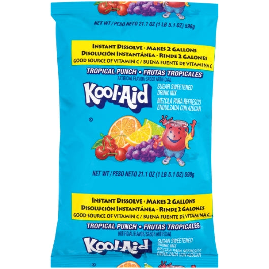 Kool-Aid Tropical Punch Beverage, 15 x 21.1 oz Case - DOT product image 2