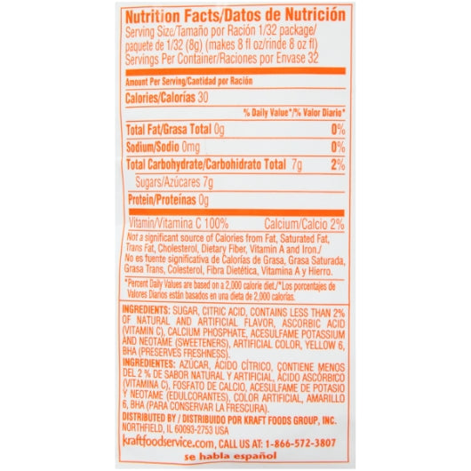 Twist DRINK TWIST ORANGE MIX, 12 x 8.6 oz Case - DOT product image 8