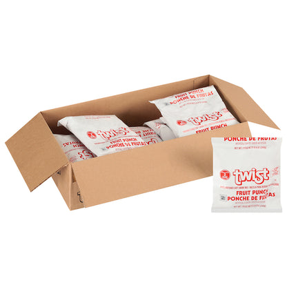 Twist Fruit Punch Soft Drink Mix, 12 x 8.6 oz Case - DOT product image 7