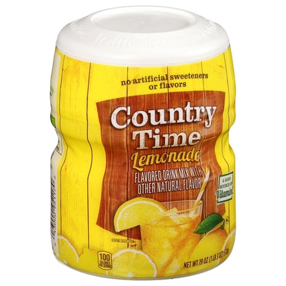 Country Time Lemonade Beverage Mix, 12 x 19 oz Case - DOT product image 8