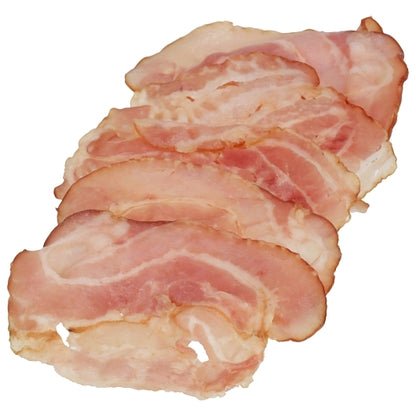 Patrick Cudahy Fully Cooked Round Bacon Slices, 2 x 1.65 lb Case - Frozen Meat & Seafood