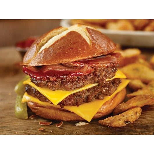 Patrick Cudahy Fully Cooked Round Bacon Slices, 2 x 1.65 lb Case - DOT product image 2
