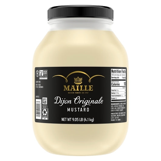 Maille Smooth Dijon Mustard Bulk, 4 x 1 GA Case - DOT product image 2