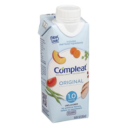 Compleat Malnutrition Liquid Tube Feeding Formula, 24 x 8.45 fl oz Case - Nutrition Drinks