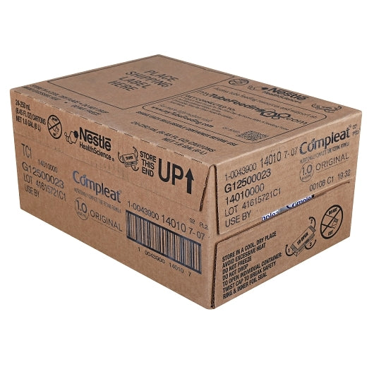 Compleat Malnutrition Liquid Tube Feeding Formula, 24 x 8.45 fl oz Case - DOT product image 4