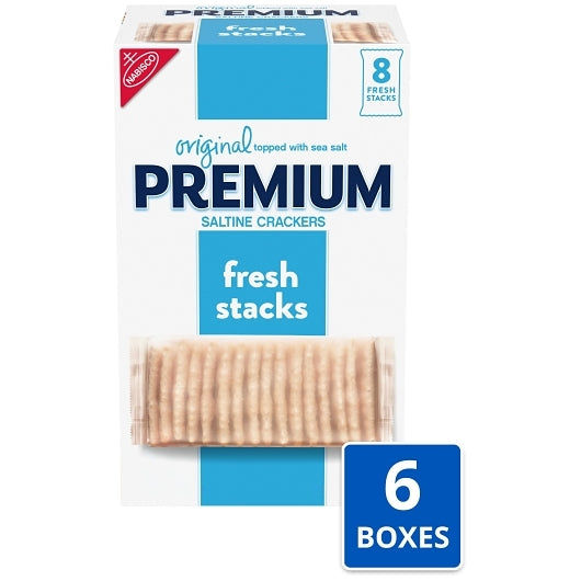 Premium Cracker Fresh Stack, 6 x 13.6 oz Case - Crackers & Grahams