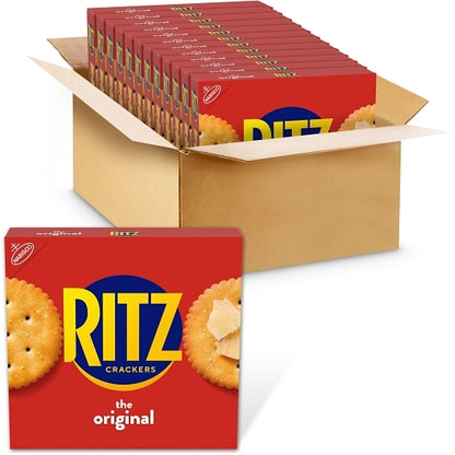 Ritz Original Crackers, 12 x 13.7 oz Case - Crackers & Grahams