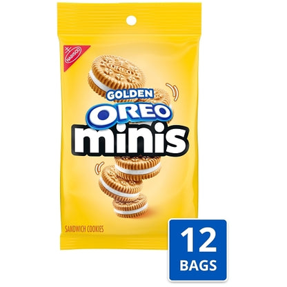 Oreo Mini Cookies, 12 x 3 oz Case - Bakery & Desserts