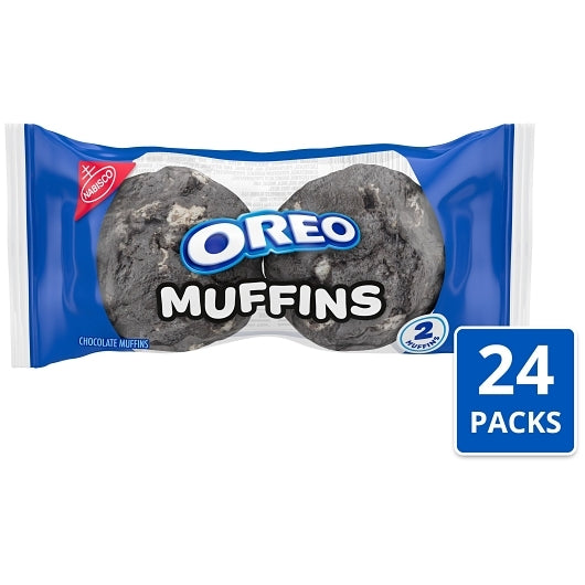 Oreo Original Soft Cake Muffins, 6 x 4 x 4 oz Case - GS1 mobile-ready hero image
